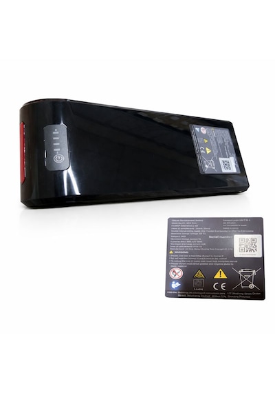 Ape Ryder Jambo Elektrikli Bisiklet Orijinal Akü 48v 7.8 Ah Siyah