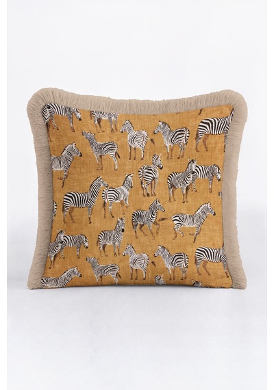 Egzotik Zebra Desenli Safari Saçaklı Yastık Kılıfı - Jakar Bohem Hardal Krem Püsküllü Kırlent Kılıfı Gizli Sahil Opal Egzotik Zebra Desenli Safari Saçaklı Yastık Kılıfı - Jakar Bohem Hardal Krem Püsküllü Kırlent Kılıfı Gizli Sahil Opal