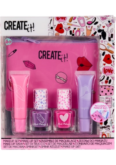 Create It Makyaj Seti Ve Mini Makyaj Çantası