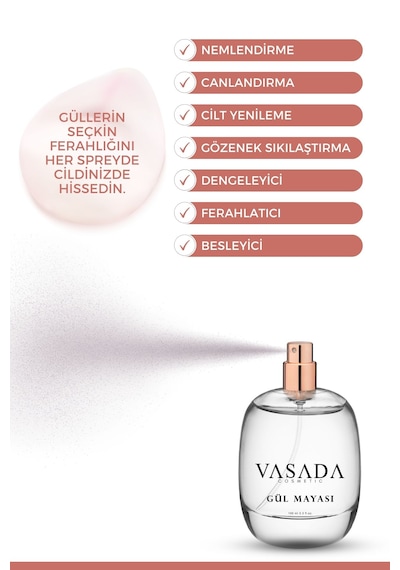Gül Mayası Aydınlatıcı Ve Gözenek Sıkılaştırıcı Yaşlanma Karşıtı Tonik 100 Ml