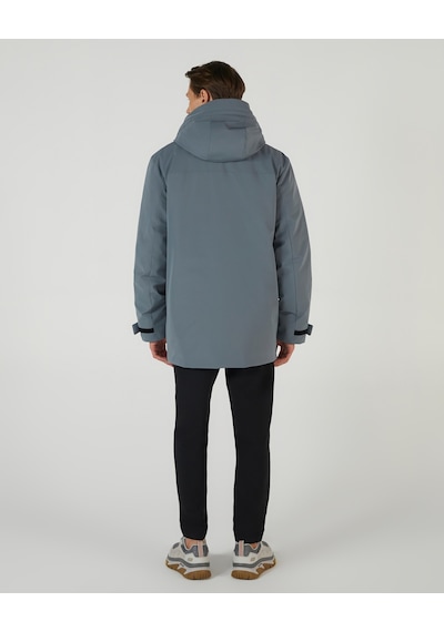 Skechers M Outerwear Coated Jacket Erkek Gri Mont S242049-003 Gri