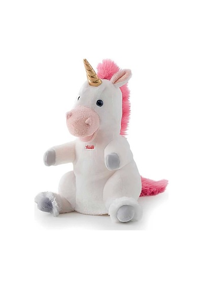 Mey İthalat Peluş Puppet Unicorn Beyaz