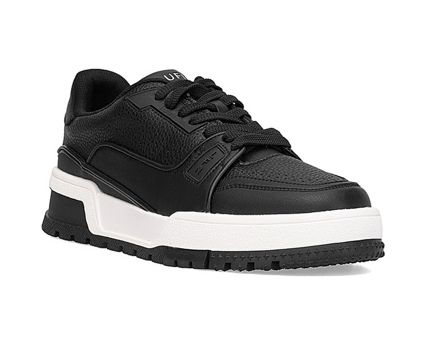 Lufian 112230250 Albert 25k Erkek Hakiki Deri Klasik Sneaker Siyah Siyah