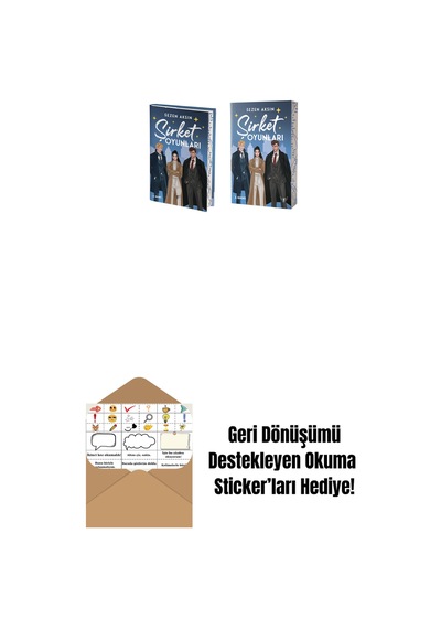 Şirket Oyunları Ciltli + Şirket Oyunları + Okuma Sticker'ları