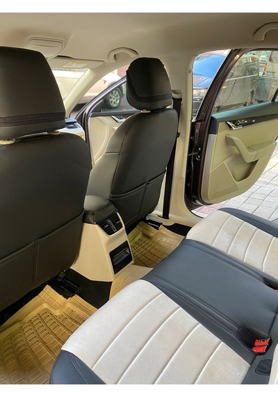 Skoda Octavia 2013-2019 Arası Uyumlu Arka Sırt 2 1 Arka Sırt Kolçaklı Model