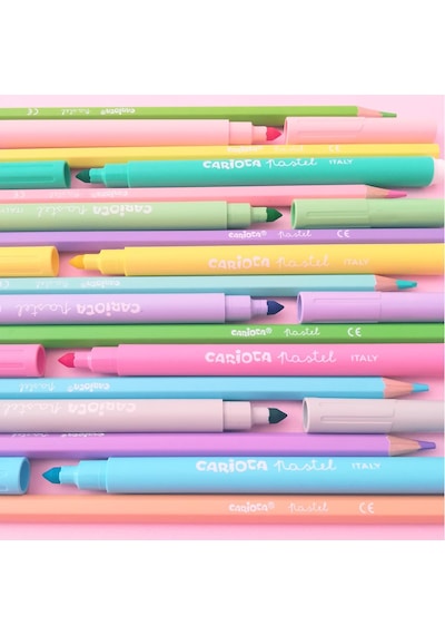 Carioca Pastel Süper Yıkanabilir 8 Li Keçeli Boya Kalemi 43032