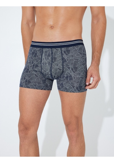 Koton 3'lü Boxer Seti Soyut Baskılı Çok Renkli Pamuklu Gri 4slm90089mk Gri Koton 3'lü Boxer Seti Soyut Baskılı Çok Renkli Pamuklu Gri 4slm90089mk Gri