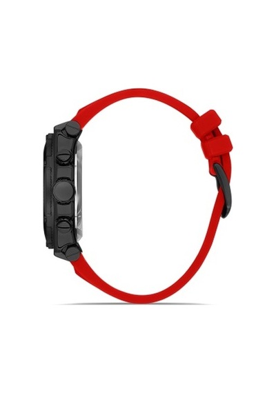 Ferro Fm31396d-zk Quartz Silikon Bordo Siyah Kadran 48 Mm Fonksiyonları Aktif Erkek Kol Saati