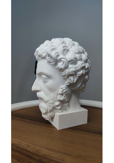 Memento Mori-öleceğini Hatırla Dekoratif Hediyelik Biblo 17 Cm Plastik Siyah Beyaz