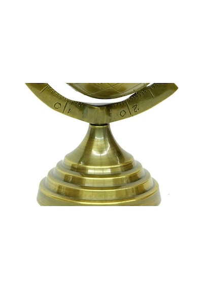 Yerküre Dünya Antik Bronz Renk 5''