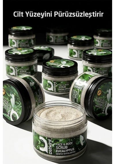 Ostwint Yüz Maskesi Scrub 300Ml. Okaliptus