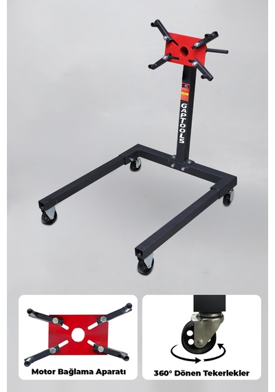 Gaptools Professıonal 650 Kg Motor Standı