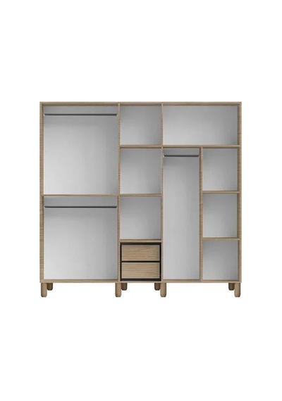 Misea 5 Kapılı Mdf Gardırop Çok Renkli Misea 5 Kapılı Mdf Gardırop Çok Renkli