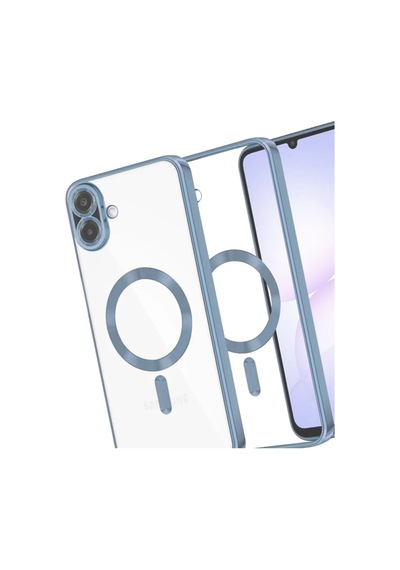 Samsung Galaxy A07 4g Kross Magneticsafe Kapak - Sierra Blue Siyah