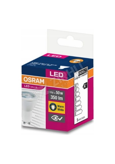 2 Adet Osram Value 4,9w 390lm Gu10 Sarı Işık