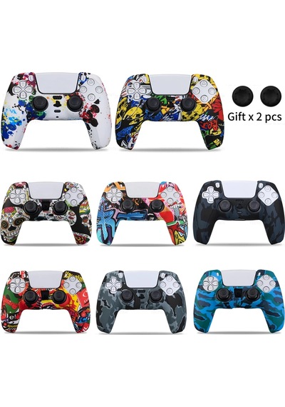 Silikon Koruyucu Kol Örtüsü Ps5 Denetleyici Aksesuarları Kauçuk Kılıf Ps5 Ince Camo-red Silikon Koruyucu Kol Örtüsü Ps5 Denetleyici Aksesuarları Kauçuk Kılıf Ps5 Ince Camo-red
