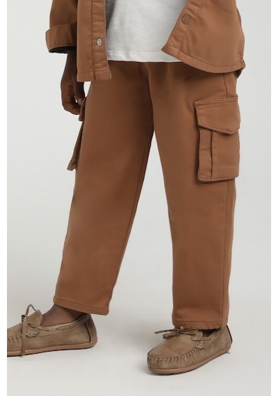 Xo Kids Erkek Çocuk Pantolon 1-4 Yaş 2596 Kahverengi