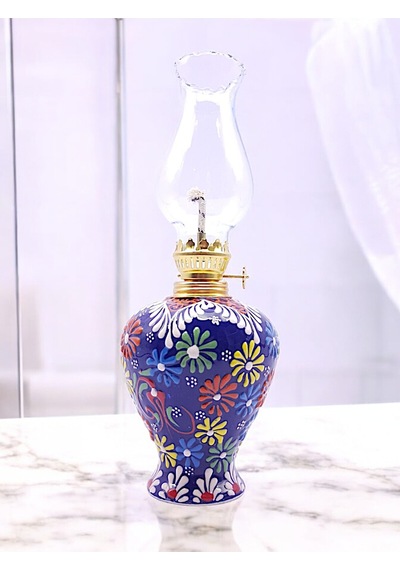 Sharp&art Çini El Işlemesi Dekoratif Gaz Lambası 13458990