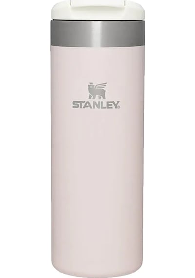 The AeroLight™ Transit Mug .47L / 16oz Rose Quartz Metallic Pembe