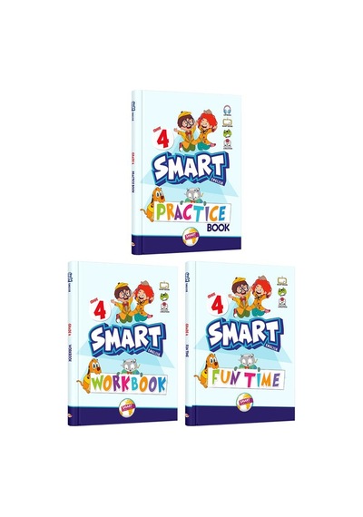 Smart English 4. Sınıf Practice Book + Workbook + Fun Time