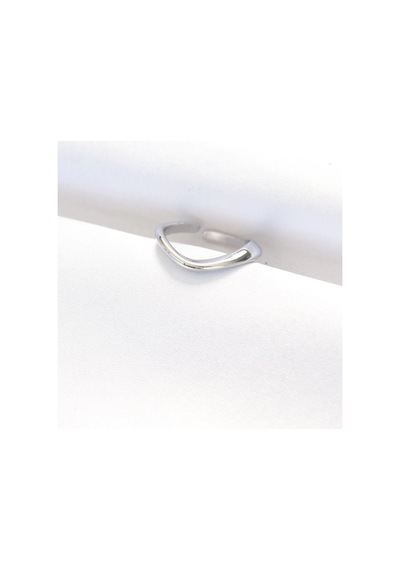 Mey İthalat Yassı Silver Renk Ayarlanabilir Yüzük - Özel Seri Meyeb664af7208f53dd06ff0bd747 Gümüş