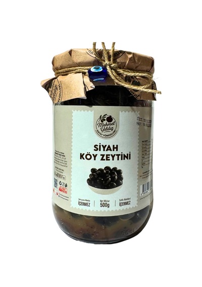 Siyah Köy Zeytini 500g