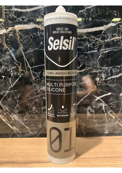 Selsil Genel Amaçlı Şeffaf Silikon