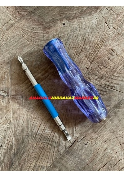 Baytec Çift Uçlu Elektrik Kontrol Kalemi Yıldız Düz Uçlu 210Mm