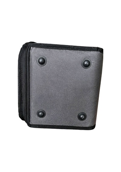 Bağlama Çantası 1900 Denye Gri Su Geçirmez Pedli Soft Case Kısa Sap Saz Kılıfı