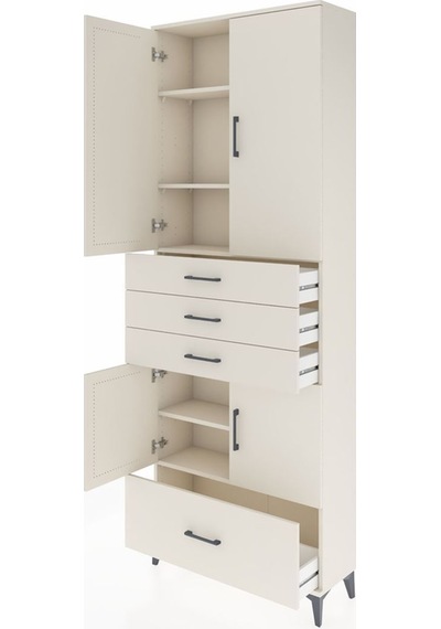 Arges Dolap 5 Raflı 4 Çekmeceli 4 Kapaklı 88x30x243 Aytaşı-aytaşı Aytası Arges Dolap 5 Raflı 4 Çekmeceli 4 Kapaklı 88x30x243 Aytaşı-aytaşı Aytası