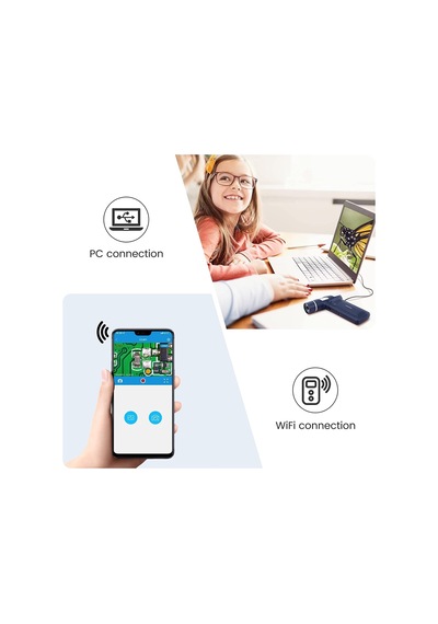 Andonstar Ad203s Hdmı Çıkışlı El Tipi Dijital Mikroskop 4 İnç Ekranlı