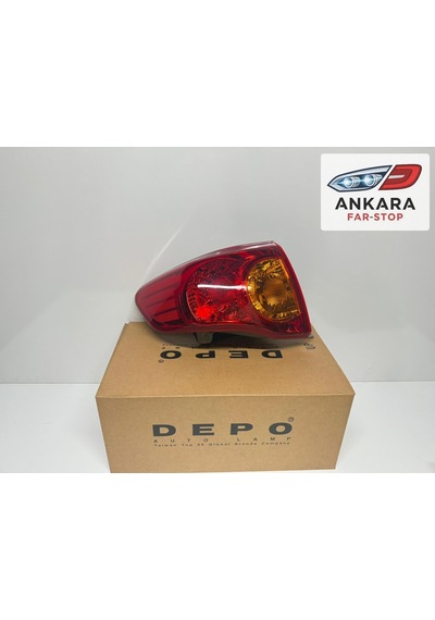 Toyota Corolla 2007 - 2009 Stop Lambası Dış Sol Depo Marka