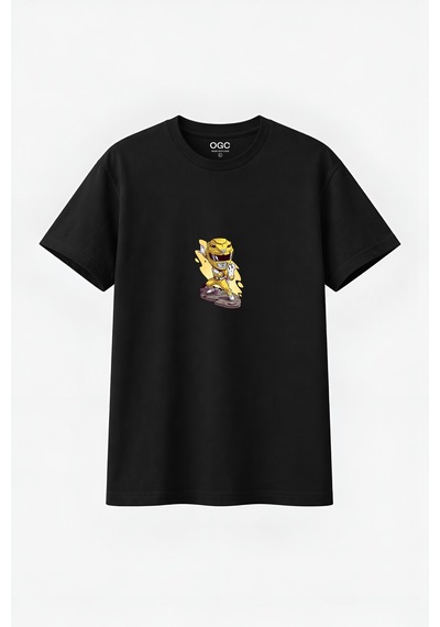 Ogc Yellow Ranger Unısex T-shırt Siyah