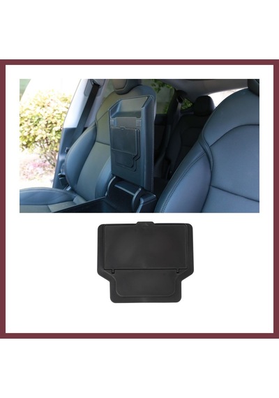 Storeşahin Tesla Model Y/3 Standart Juniper 2025+ Uyumlu Orta Konsol Koçak İçi Kartlık Bozuk Para Kutusu Siyah Shn0720