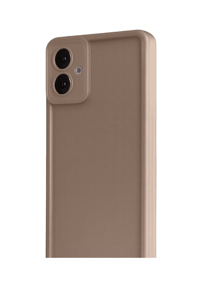 Newface - 877 - Samsung Galaxy Uyumlu A07 Viera Silikon - Glblseme - - Kahverengi