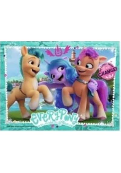 Ravensburger 12/16/20/24 Parça Puzzle My Little Pony 4 İn Box 031214