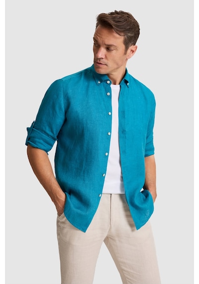 U.s. Polo Assn. Erkek Petrol Gömlek Desenli 50319065-vr102