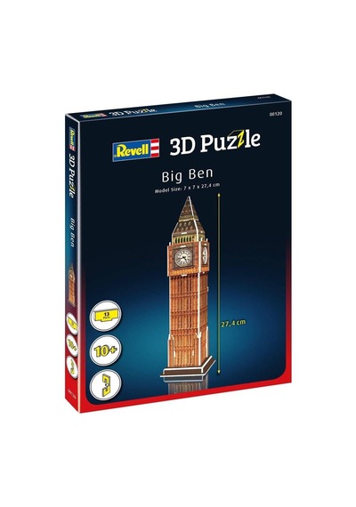 Revell 3d Mini Puzzle Big Ben 00120