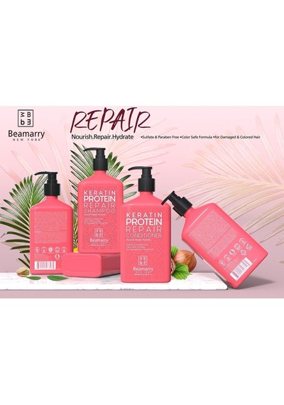 Beamarry Keratin Protein Repair Shampoo 380 Ml