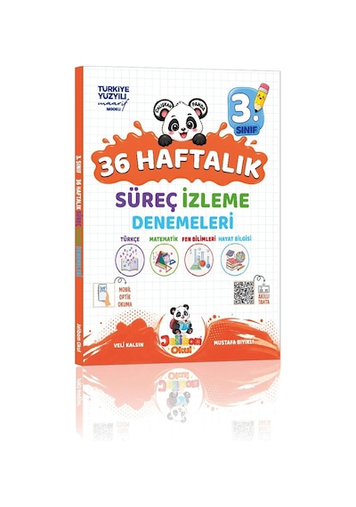 3. Sınıf 36 Haftalık Süreç İzleme Denemeleri 36+1 Fasikül
