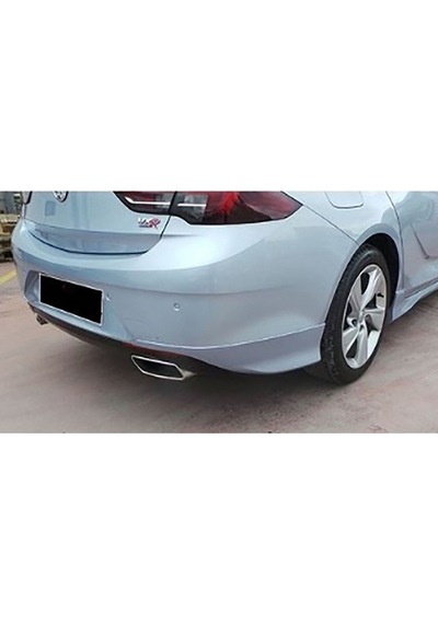 Opel Insignia Arka Tampon Flap Seti Opc Line 2017 + Piona Black , Abs Plastik