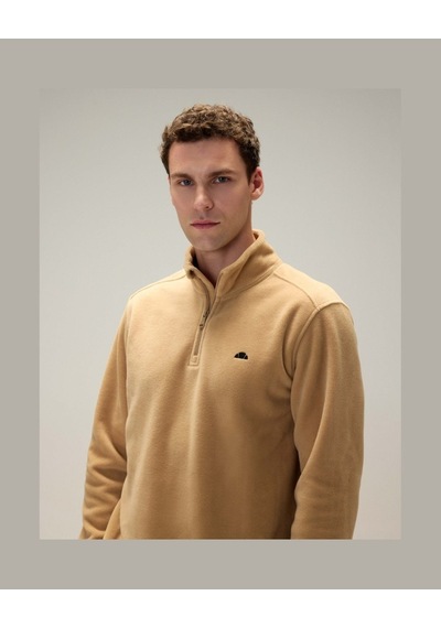 Ellesse 6wm1023-bg Erkek Yarım Fermuarlı Polar Bej