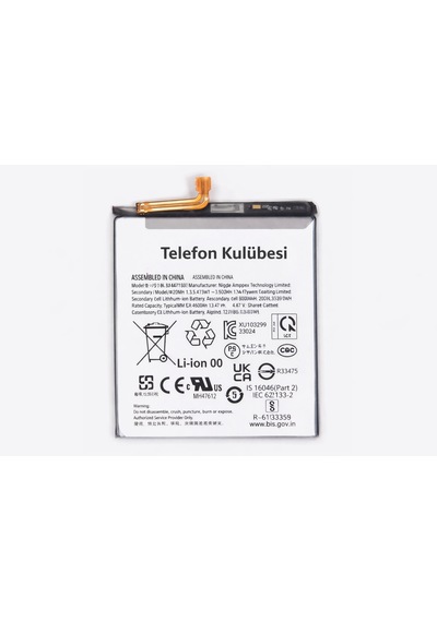 Samsung S23 Fe Uyumlu Batarya Pil Eb-bs711aby