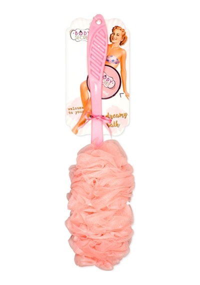 Bodysecret Saplı Banyo Lifi + Top Banyo Lifi Pembe