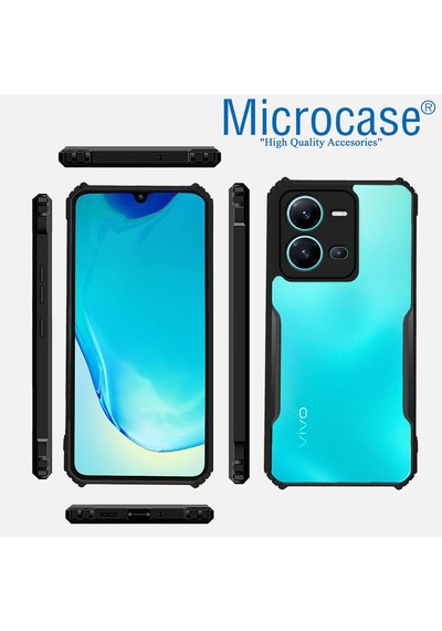 Vivo V25/X80 Lite Airbag Serisi Köşe Korumalı Tpu Kılıf - Al3370 (567383065)