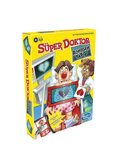 Süper Doktor Eğlenceli Kutu Oyunu Röntgen Yarışı