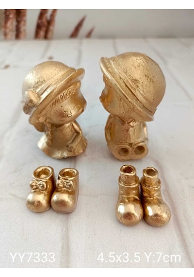 Yy7333 Mini Ayicik Figürleri Biblo Silikon Kalıp