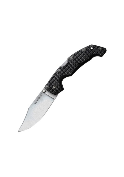 Cold Steel Voyager Clip Point Large Kamp Çakı Siyah 24385821