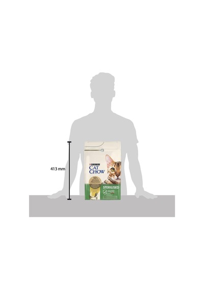 Cat Chow Sterilised Kuru Kedi Maması, Tavuklu, Kısırlaştırılmış, Yetişkin, 3 Kg