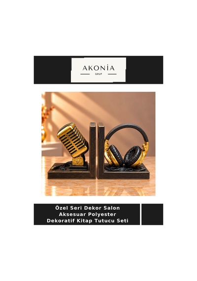 Özel Seri Dekor Salon Aksesuar Polyester Dekoratif Kitap Tutucu Seti